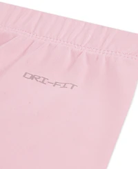 Nike Girls' Toddler 2T-4T Quarter-Zip Top and Shorts, 2-Piece Set