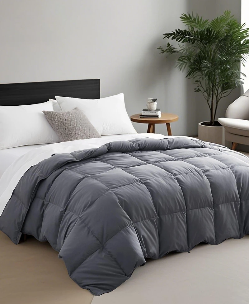Unikome Lightweight Goose Down Feather Fiber Comforter