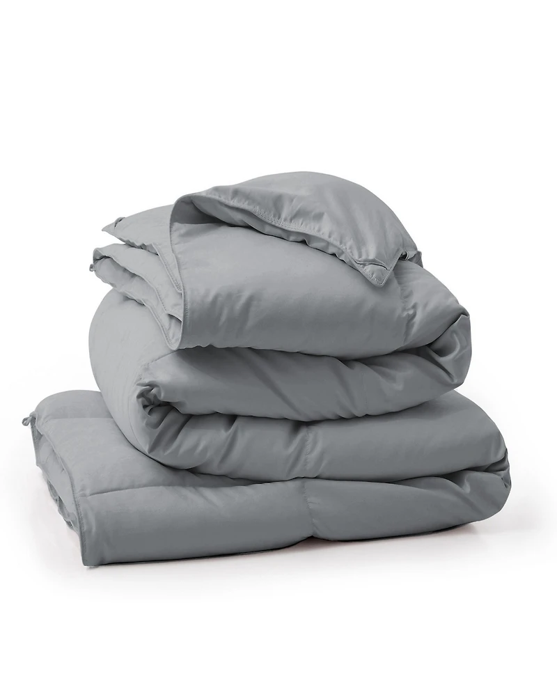 Unikome All-Season Goose Down Feather Fiber Comforter