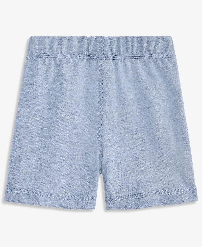 First Impressions Baby Boys' Heathered Shorts, Macy's Exclusive