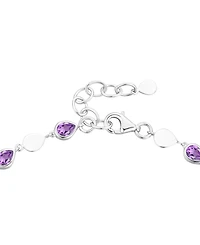 Macy's Blue Topaz (2-1/5 ct. t.w.) Luna Bracelet Sterling Silver (Also Available Multi-Stones)