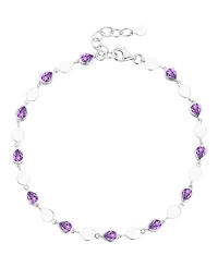 Macy's Blue Topaz (2-1/5 ct. t.w.) Luna Bracelet Sterling Silver (Also Available Multi-Stones)