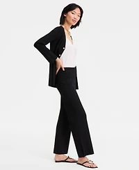 I.n.c. International Concepts Women's Rib-Knit Pull-On Pants, Macy's Exclusive