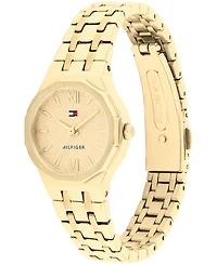 Tommy Hilfiger Women's Quartz Gold tone Stainless Steel Bracelet Watch, 25mm