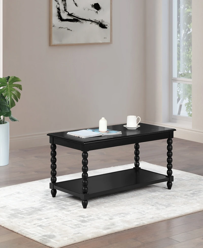 Osp Home Furnishings 17.75" Wood Elise Coffee Table