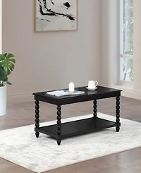 Osp Home Furnishings 17.75" Wood Elise Coffee Table