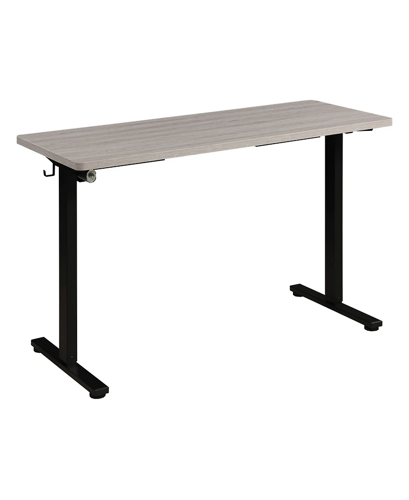 Osp Home Furnishings 59" Wood Primo Sit to Stand Electric Height Adjustable Desk