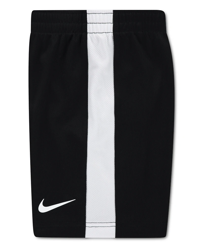 Nike Little Boys Dri-fit Swoosh T-Shirt & Shorts, 2 Piece Set