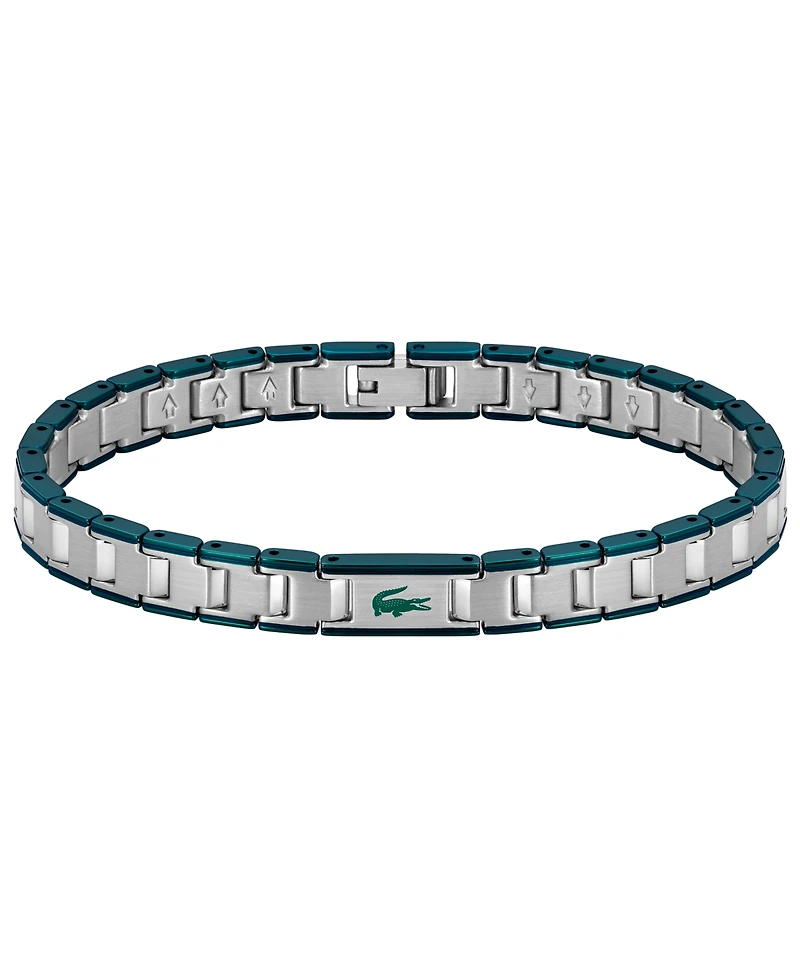 Lacoste Men's Metropole Edge Two-Tone Stainless Steel Bracelet