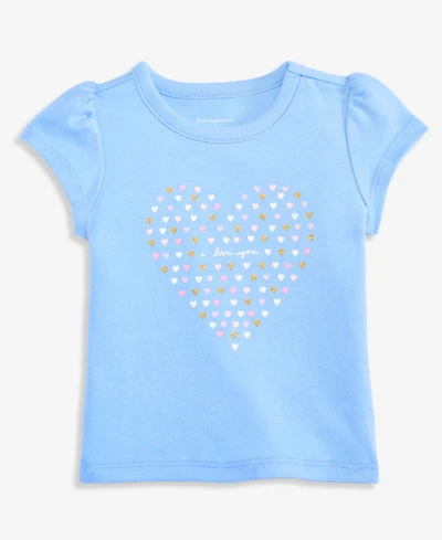 First Impressions Baby Girls' 3M-24M Mix and Match I Love You Heart T-Shirt, Macy's Exclusive