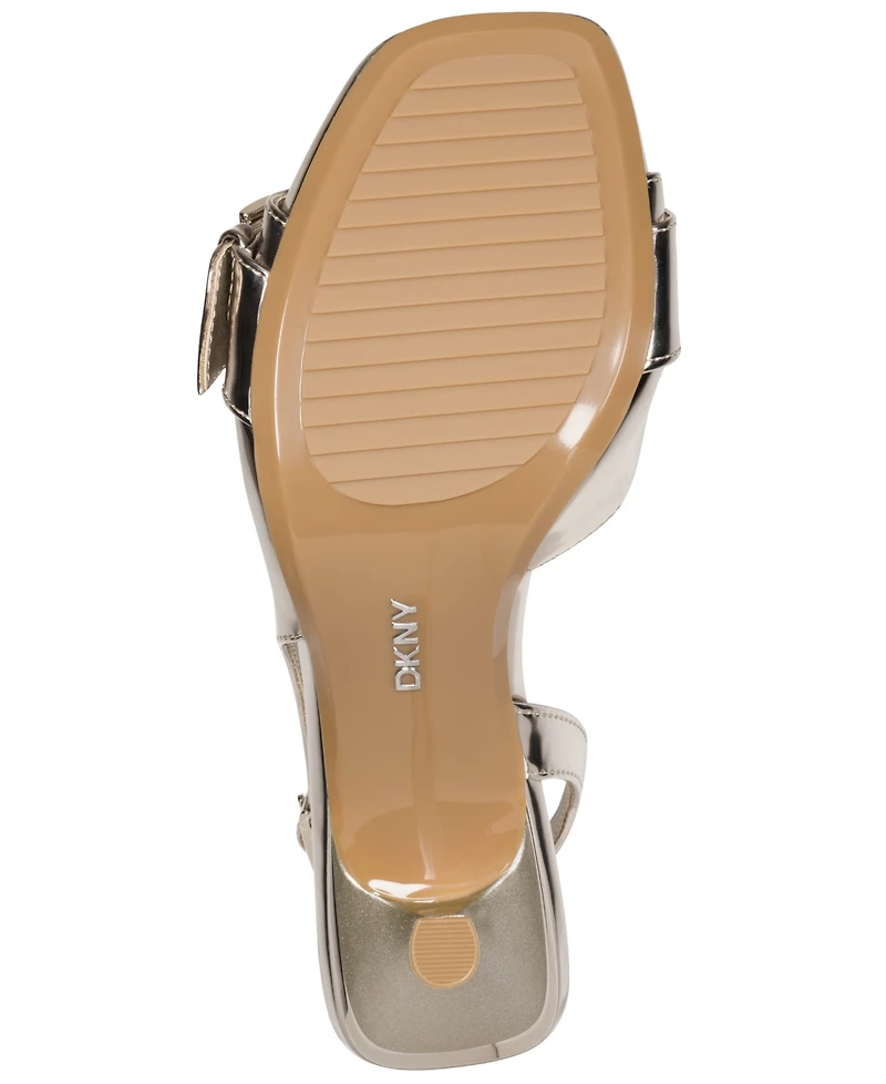 Dkny Women's Nolana Square Toe Dress Sandals