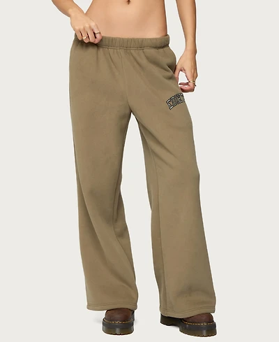Edikted Women's Camo Crush Sweatpants