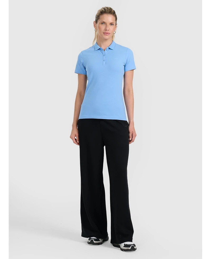 4F Women's slim polo shirt