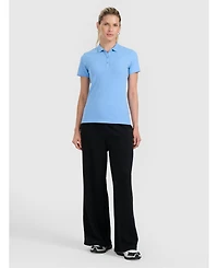4F Women's slim polo shirt