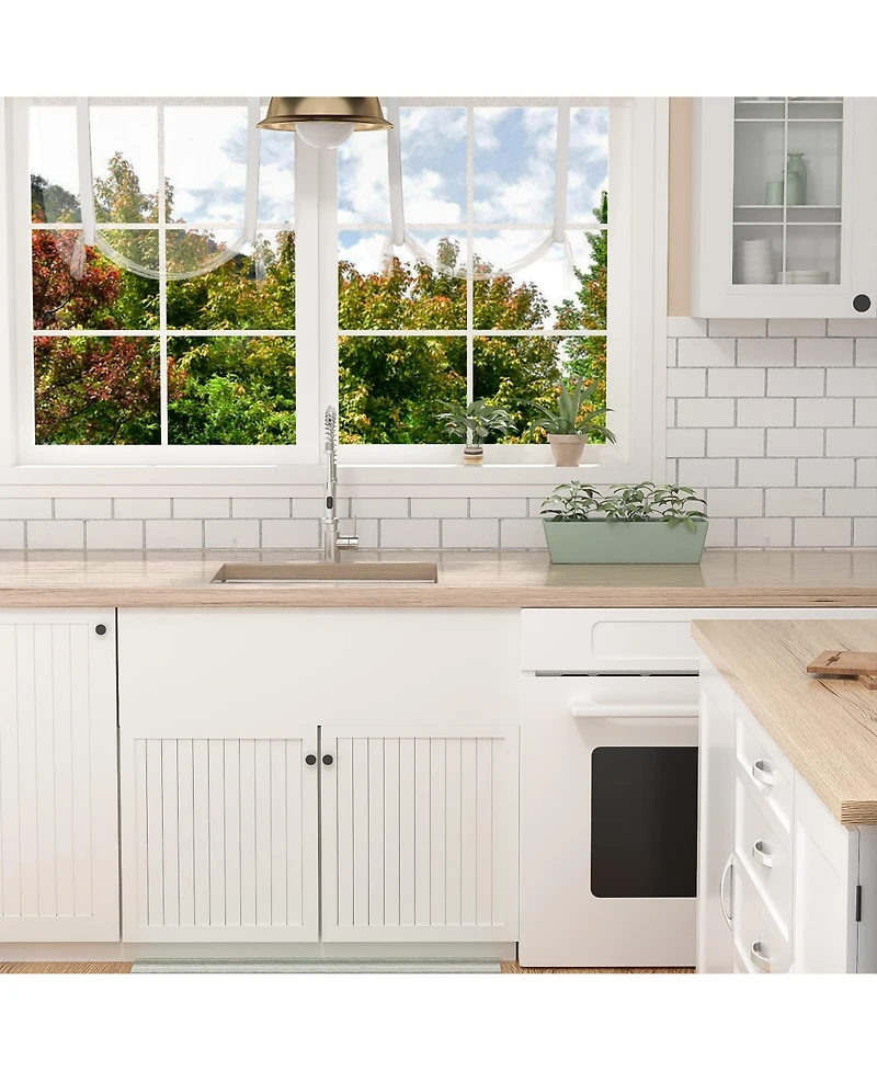 flynama 24x18x13inch Laundry Workstation Sink Undermount Utility Tub Stainless Steel Deep Bowl 16 Gauge