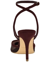 Calvin Klein Women's Ozala Mesh Ankle Strap Stiletto Pumps