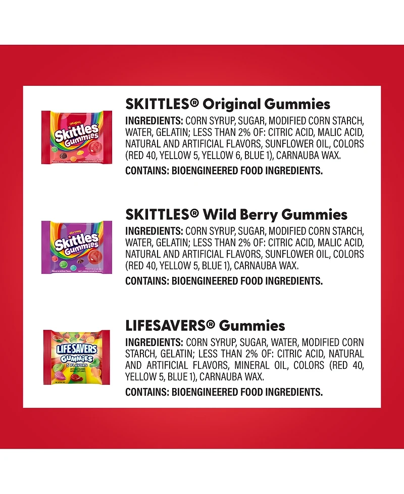 Mars Favorites Chocolate and Gummy Bundle, 2 Pack