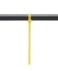 Philosophy Gym Pull Up Assist Band - 1/4" (5-15 lbs), Yellow - Resistance Power Loop Exercise Band