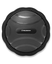 Philosophy Gym Half Balance Ball Exercise Trainer - Half Yoga Ball Trainer with Foot Pump