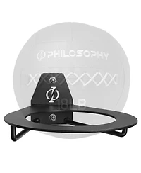 Philosophy Gym Wall Mounted Exercise Ball Holder, Medicine Ball Storage Shelf