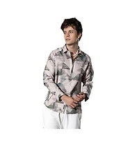 Campus Sutra Men's Faded Alps Shirt
