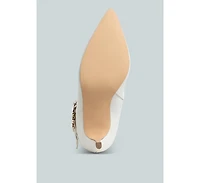 Ebera Chunky Buckle Strap Ankle Boots