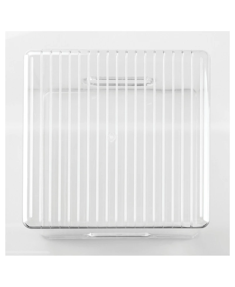 iDesign Pantry Storage Bin with Handles - Set of 2 - Clear