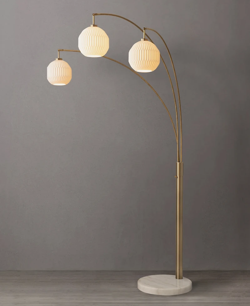 Nova of California Moraga 3 Light Arc Floor Lamp
