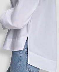 Dkny Jeans Women's Long-Sleeve Button Front Shirt