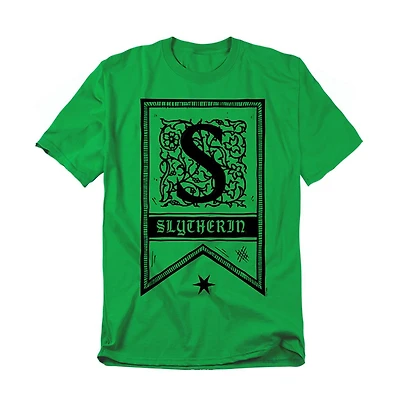 Harry Potter Men's Slytherin Banner T Shirt