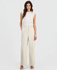 I.n.c. International Concepts Women's High Rise Wide Leg Pants, Macy's Exclusive