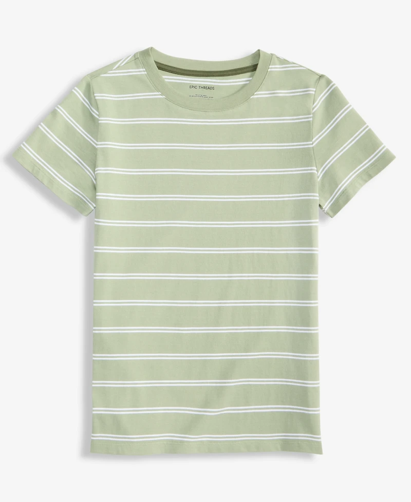 Epic Threads Boys' Xs-xl Double Stripe T-Shirt, Macy's Exclusive