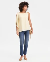 I.n.c. International Concepts Women's Asymmetrical-Hem One-Shoulder Tunic, Macy's Exclusive
