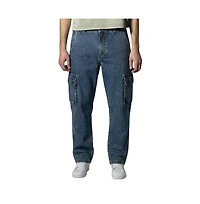 WeSC Men's Denim Cargo Pants