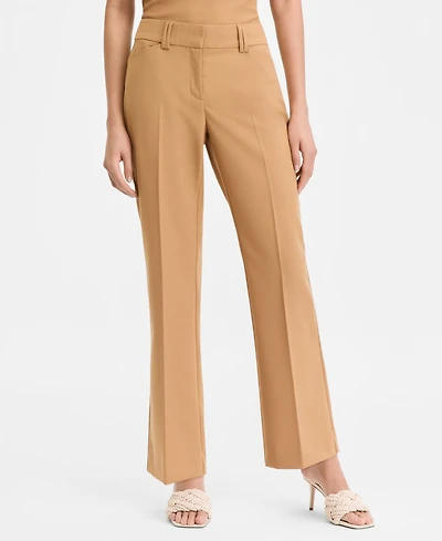 I.n.c. International Concepts Women's Mid-Rise Bootcut Pants, Created for Macy's