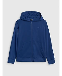 4F Women's zip-up hoodie - navy blue