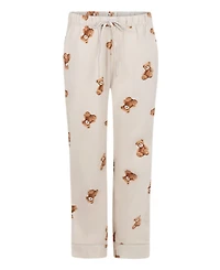 Hunkemoller Women's Pant Flannel Straight Bear