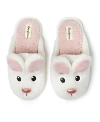 Dearfoams Women's Shay Novelty Easter Bunny Rabbit Scuff Slipper