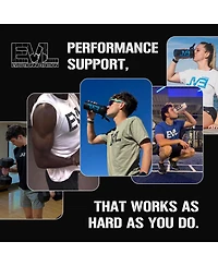 Evl Bcaas Amino Acids Powder - Rehydrating BCAA Powder Post Workout Recovery Drink with Natural Caffeine