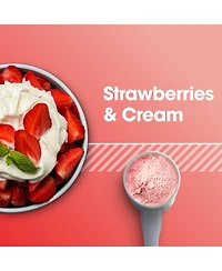 Optimum Nutrition, Gold Standard 100% Whey Protein Powder, Strawberries & Cream 1.5lb Tub