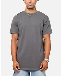 Saint Morta Men's Pericles Lafayette T-Shirt Washed Charcoal