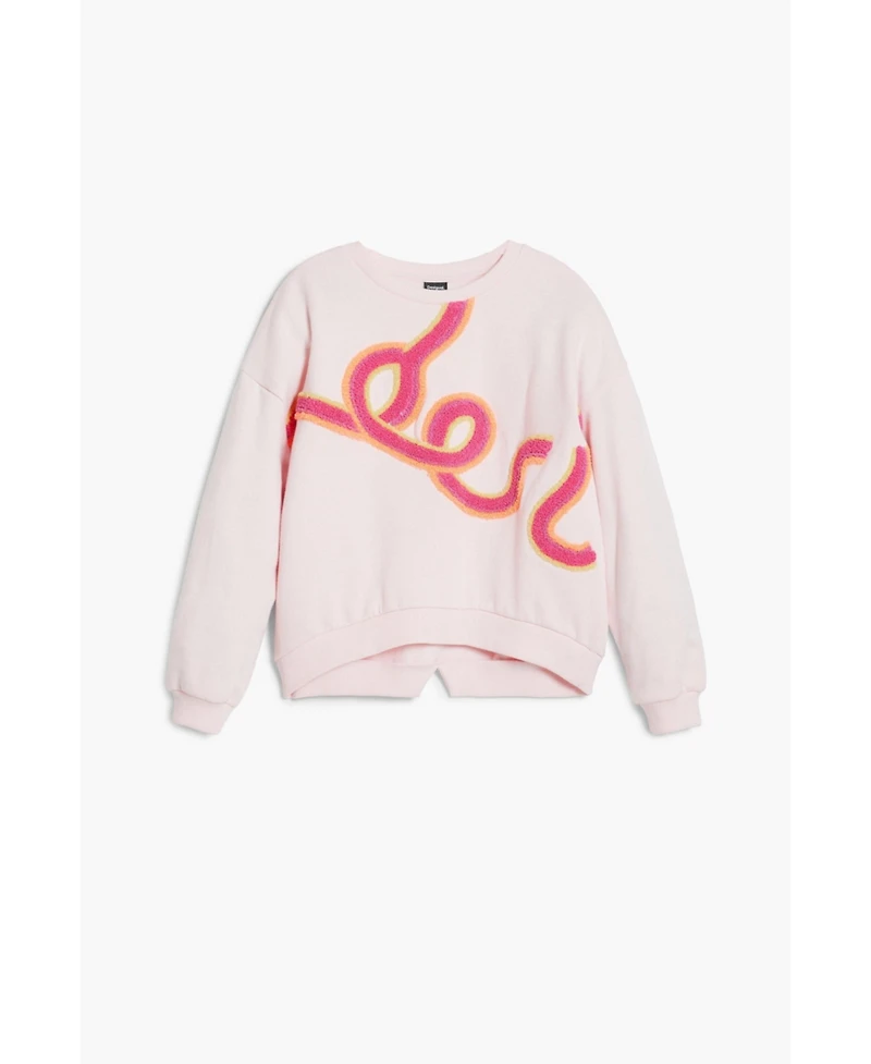 Desigual Girls's Loop logo Sweatshirt