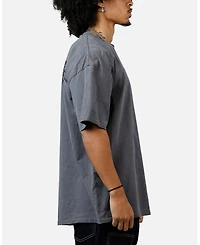 Saint Morta Men's Raven T-Shirt Washed Charcoal