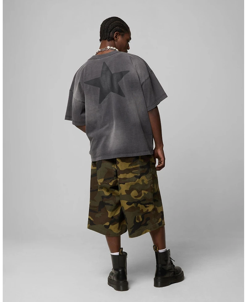 Loiter Men's Celestial T-Shirt Charcoal