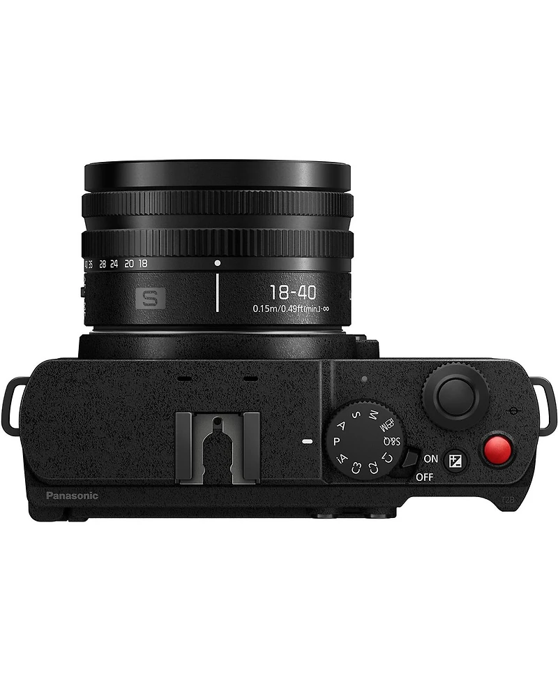 Panasonic Lumix S9 Mirrorless Camera with 18-40mm f/4.5-6.3 Lens, Black