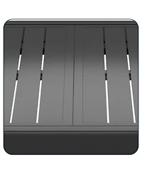 Boyel Living 9-Piece Outdoor Dining Set with Aluminum Extendable Table 53"- 106" and Swivel Dining Chair