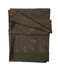 Elizabetta Men's Leone - Wool Silk Scarf for Men