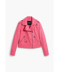 Desigual Women's Biker jacket with leather effect