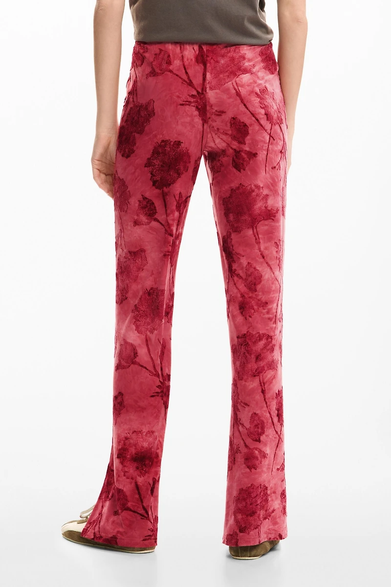 Desigual Women's Embroidered flower trousers