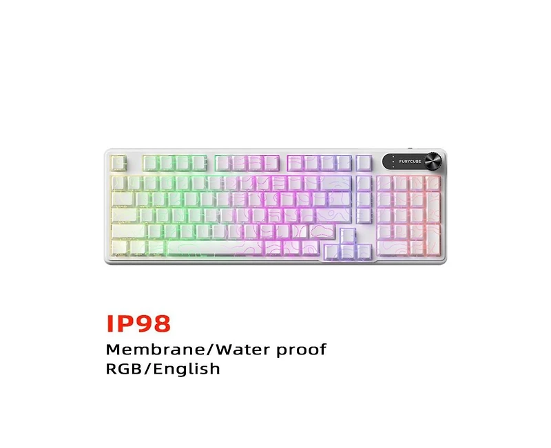 Risokeys 98-Key Wired Mechanical Keyboard